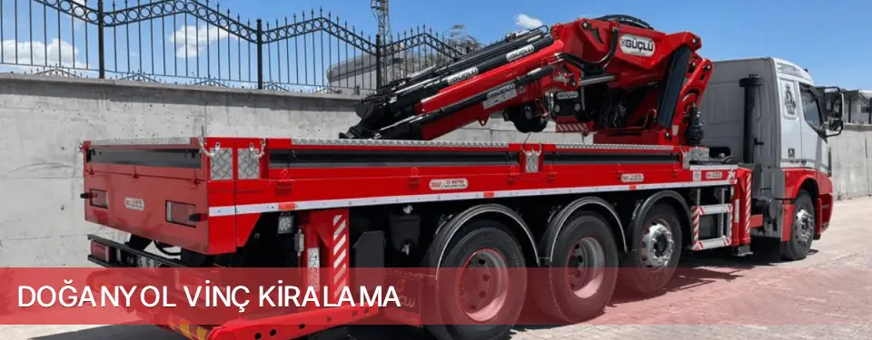 Doğanyol İlçemi Vinç Kiralama